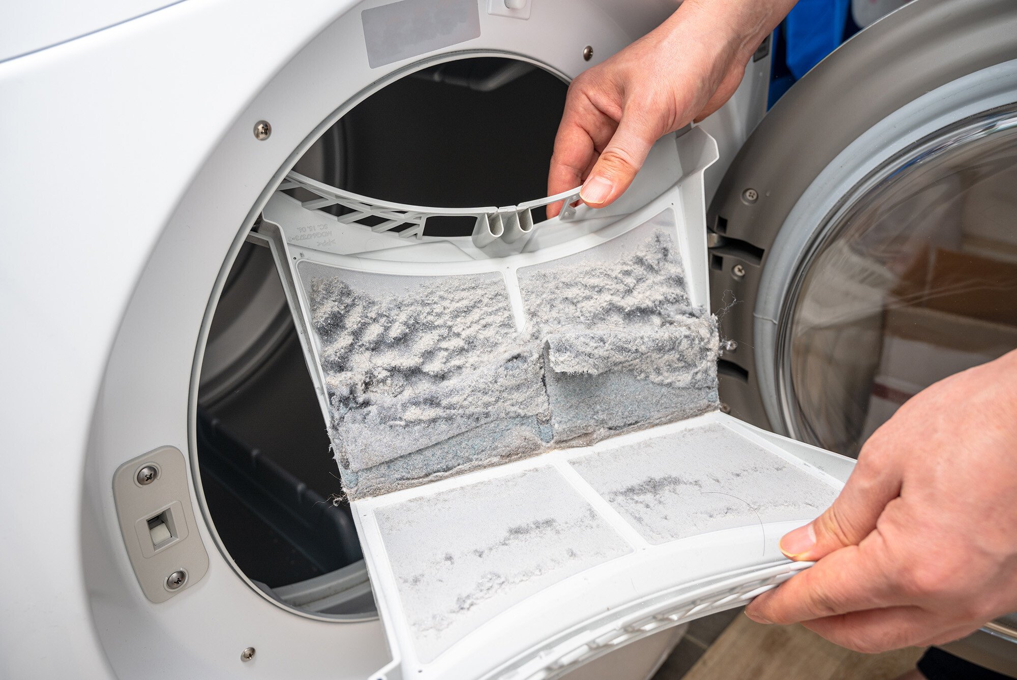 Using Flow Imaging to Assess Properties of Pollutive Dryer Lint