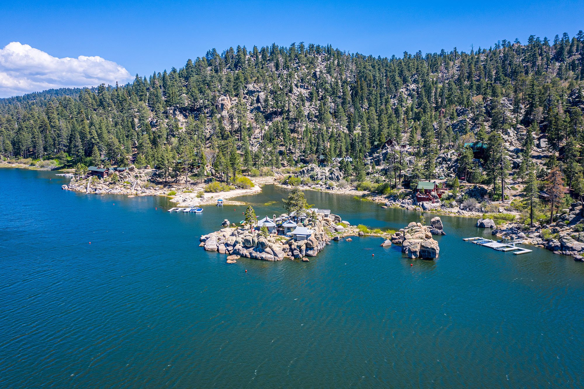 Monitoring for HABs and Invasive Mussels in Big Bear Lake